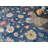 Oxford hand-knotted Ghazni Wool Blue Area Rug-126126077