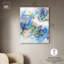 Art floral occidental en acrylique Blue Botanicals par Art Remedy, prêt à être accroché-1424890848