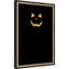 «Glowing Halloween Pumpkin» par Rosana Laiz Blursbyai, reproduction d'art sur toile encadrée-727433849