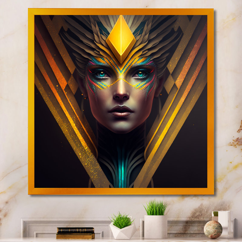 Retrofuturistic Contemporary Hipsters III - reproduction sur toile, H 16 po x l 16 po x P 1 po