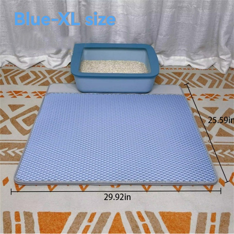 Tapis de litière en plastique, H 0,11 po x l 25,59 po x P 29,92 po