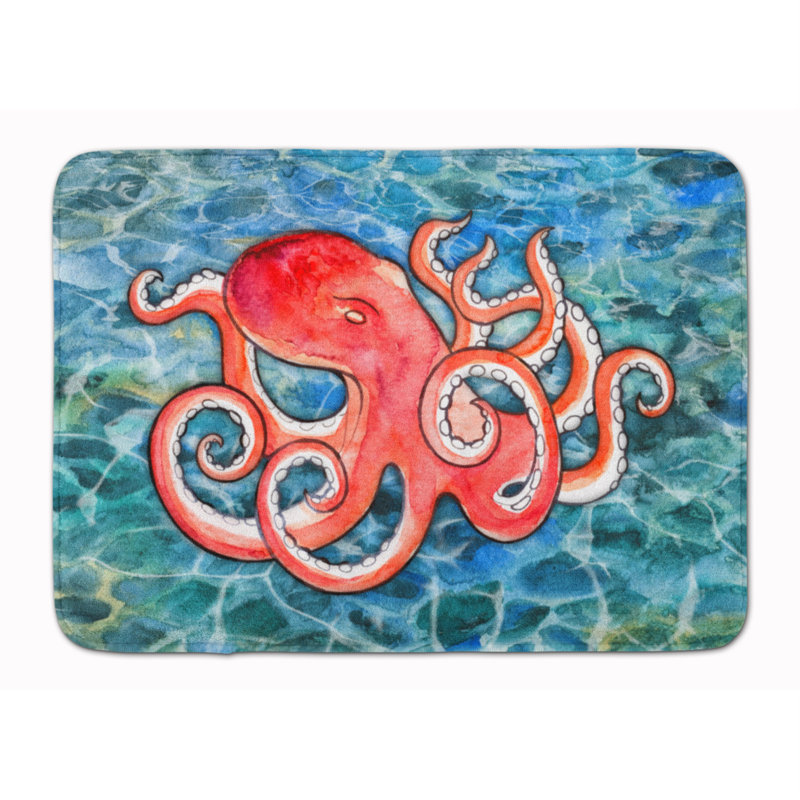 Wesley Memory Foam Non-Slip Bath Rug