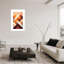 Abstract The Pyramid by  - Picture Frame Graphic Art on Paper-81386394-131278958-131278959