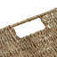 JVL Seagrass Decorative Basket
