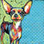 «Chihuahua Pop Art» par Stephanie Gerace, reproduction d'art sur toile tendue-17648647