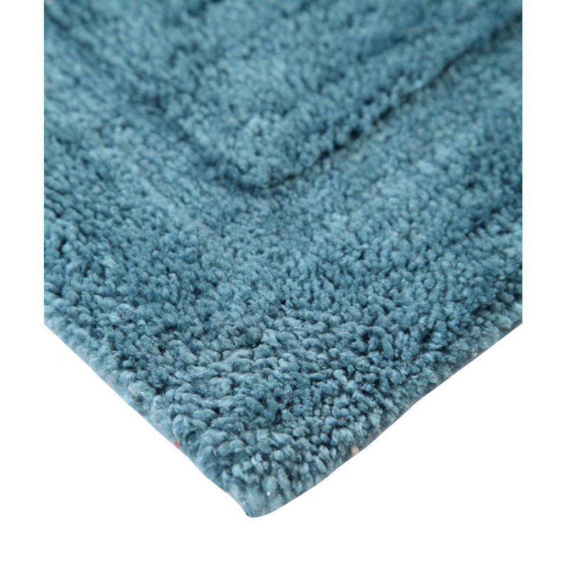 Tapis de bain Kutcher, Bleu aqua