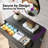 Modern 5-Drawer Vertical Dresser with Curved Corners and Flush Fronts,Soft Close Slides-571166373