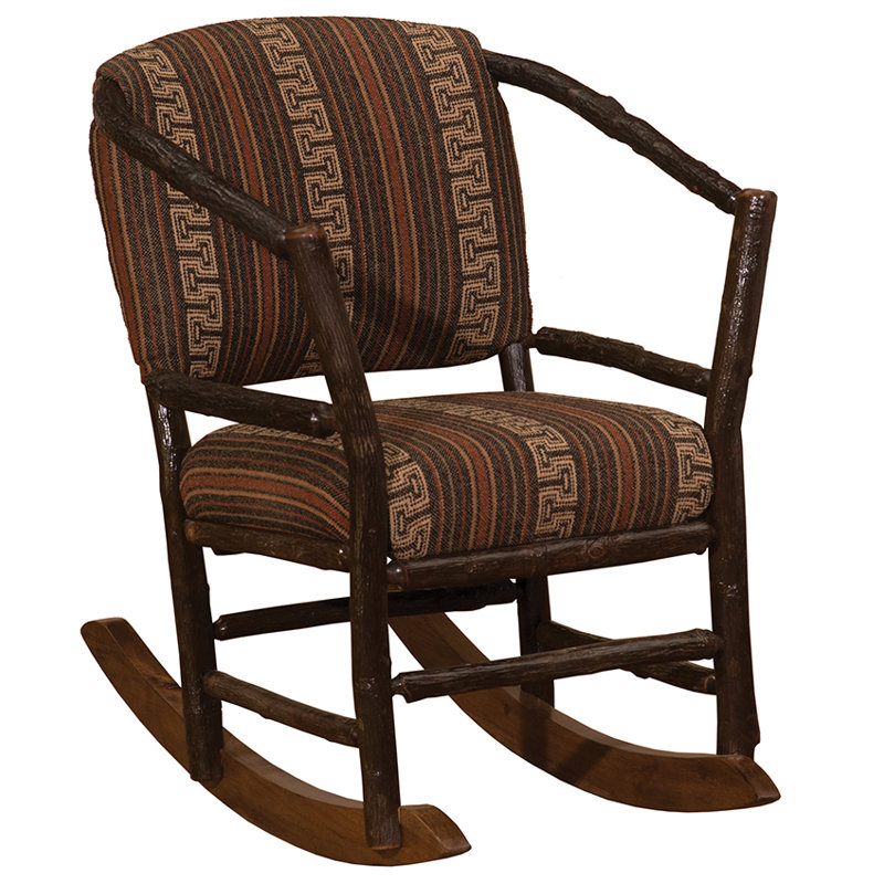 Chaise berçante Fireside Lodge Hickory