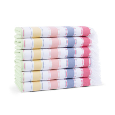 Arkwright Serviette de plage sans sable 35 x 75 Nature, paquet de 6 (paquet de 6)
