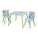 Duque Kids 3 Piece Square Play Or Activity Table and Chair Set