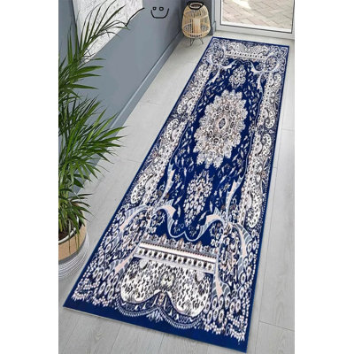 Runner Floral Area Rug