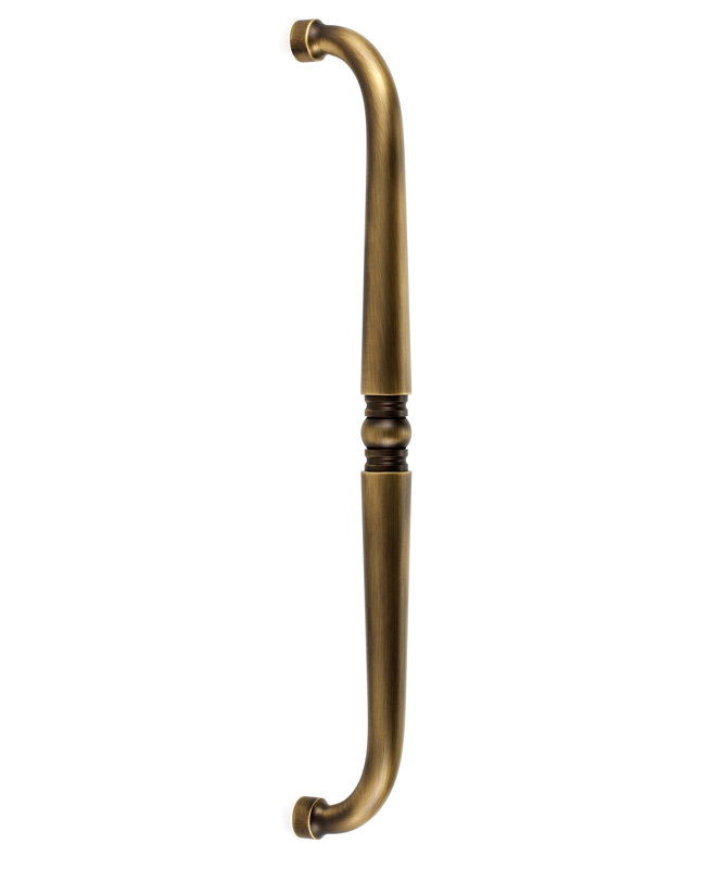 Poignée d'électroménager 18 po Pulls I, Mat anglais antique, 18"