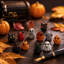 Figurines en résine d'Halloween pour le bureau
