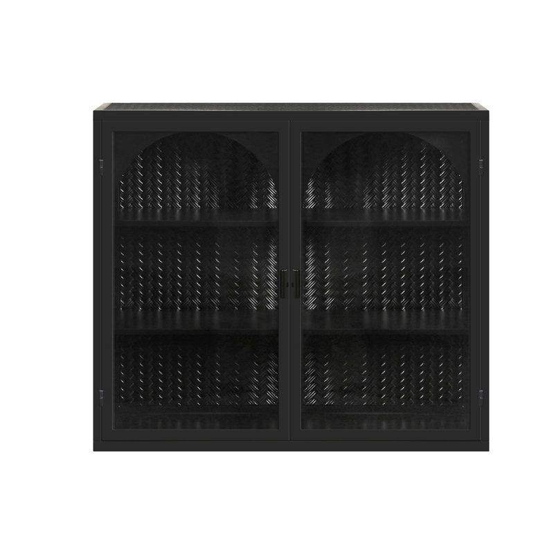 Wall Storage Sideboard Buffet, Noir