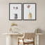 Fleurs dans le vase, art moderne simple, impressions encadrées, affiches, petit art mural-104785362-104785363