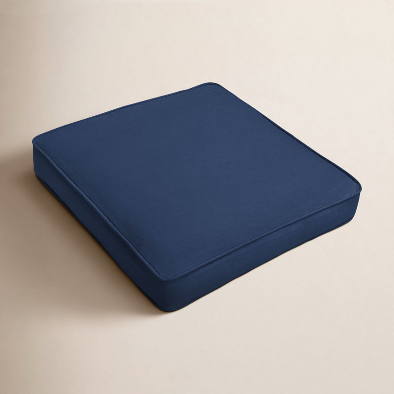 Coussin de siège Kei, Toile bleu marine Sunbrella