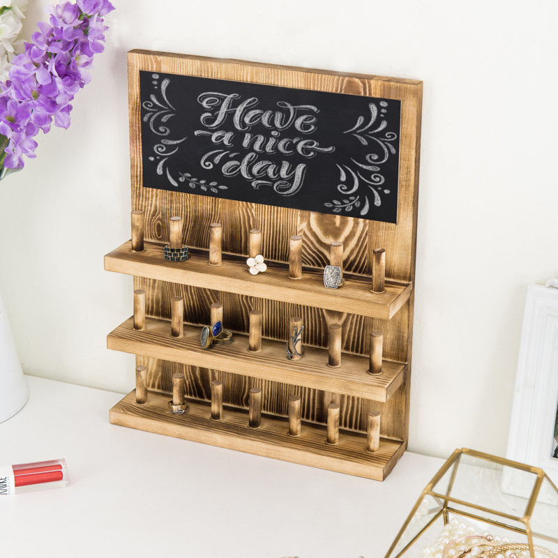 Porte-bijoux avec tableau noir Jerod