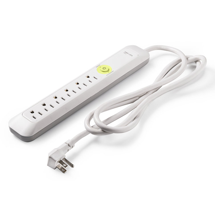 Power Strips 6-Outlet Power Strip Surge Protector