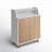 Lenard 5-Tier Wood Shoe Storage Cabinet with Adjustable Shelves-1993634706