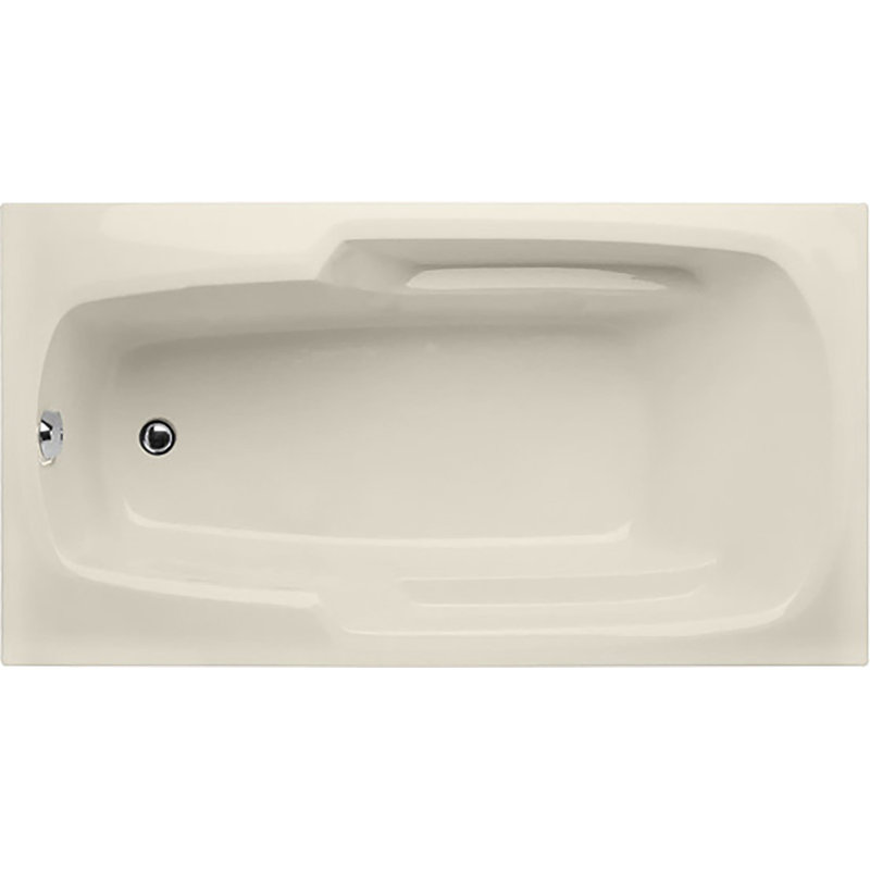 Builder 6036 60'' x 36'' Air Acrylic Bathtub, Biscuit