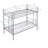 Metal Bunk Bed Silver