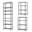 Étagère grillagée en métal à 8 niveaux à hauteur réglable H 70,87 po Traneka 1344 LBS NSF-1541024766-1541024752