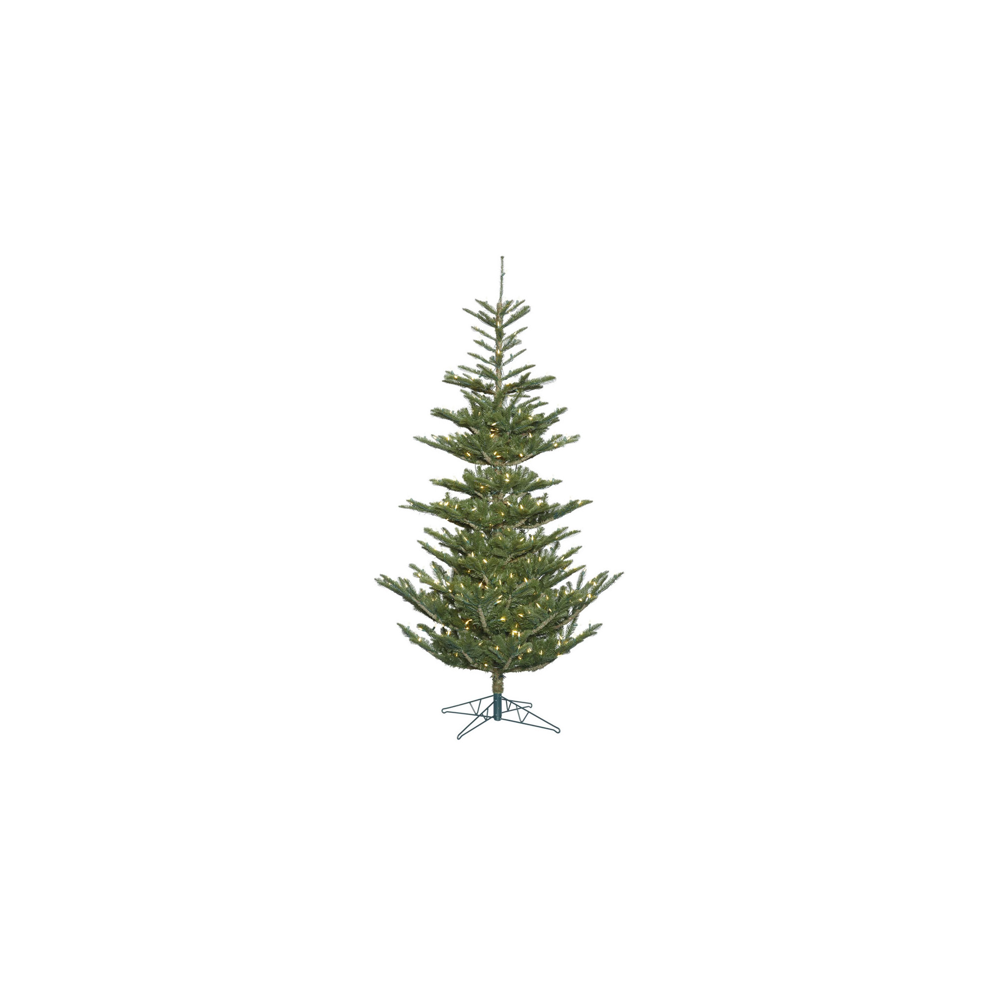 Alberta Spruce Artificial Christmas Tree, 10' H, Warm White LED
