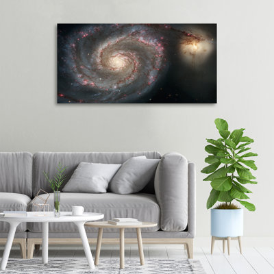 Nebula - No Frame Print on Glass