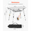 89.9cm Rectangular Adjustable Folding Table
