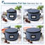 4-Piece Hard Shell Dinnerware Storage Set-1509327851