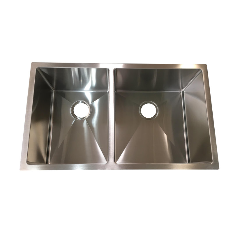 32'' L Undermount Double Bowl Stainless Steel Kitchen Sink