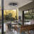 Liam 15 In. Modern Matte Black 2-light Flush Mount-127938109