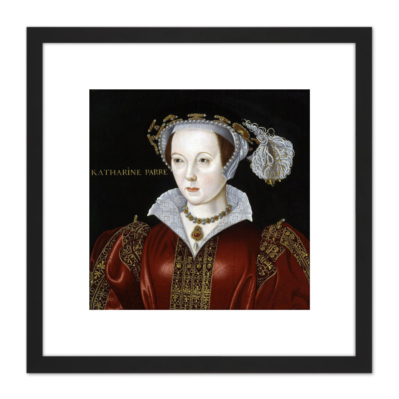 Scrotts Attributed Portrait Catherine Parr - Single Picture Frame Painting