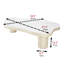Irregular Shaped Off-White Coffee Table With 3 Legs