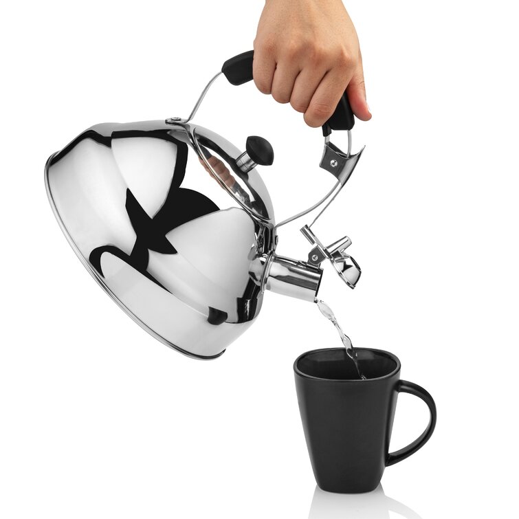 Secura Whistling Tea Kettle, 2.3 Qt Tea Pot, Stainless Steel Hot