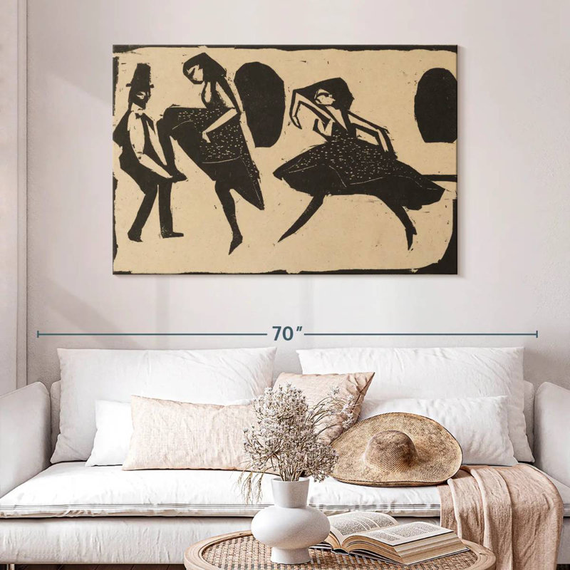 Danse acrobatique Avery, H 32 po x l 48 po
