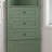 68.9" Tall  Corner Storage Cabinet With Open Shelf, Drawers  And Door-510084191