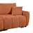 110" Modular Sectional Sofa, L Shape With Extra-Large Seat, Pull-Line Design, Movable Ottoman, High Density Foam, Free Combination, Sturdy Metal&Wood Frame, Boucle Fabric