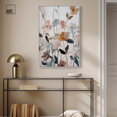 «Dreamy Blossoms I», reproduction d'art sur toile par Art Remedy, 20 x 30
