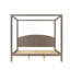 Lit plateforme avec tête de lit et pieds de support CaNopy-983946479-997106041