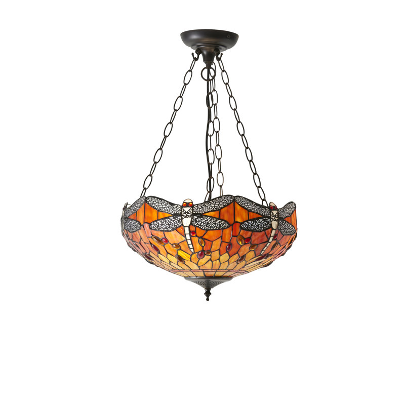 Paturi 3 - Light Bowl Pendant, Red