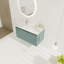 Meuble-lavabo flottant 36 po avec lavabo en résine