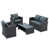 Dark Gray Cushion/Black Frame is out of stock selected