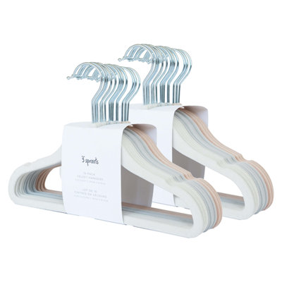 Cintre en plastique antidérapant pour robe / chandail / chandail