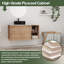 Meuble-lavabo simple 42 po avec lavabo en céramique