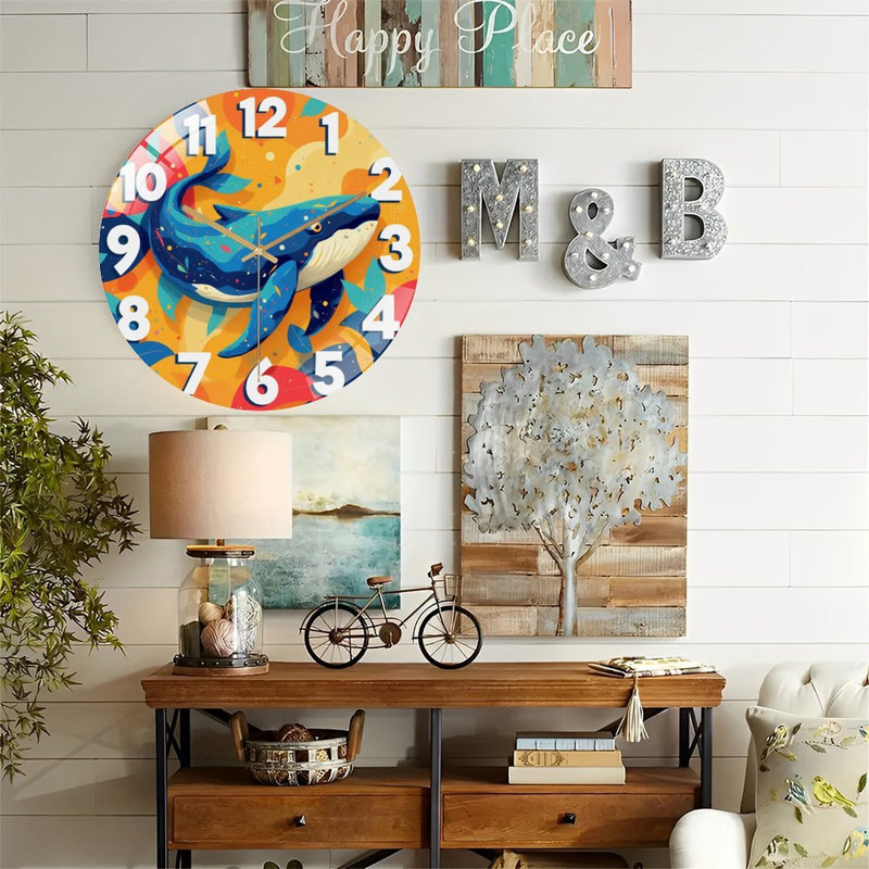 Horloge murale WhaleThema