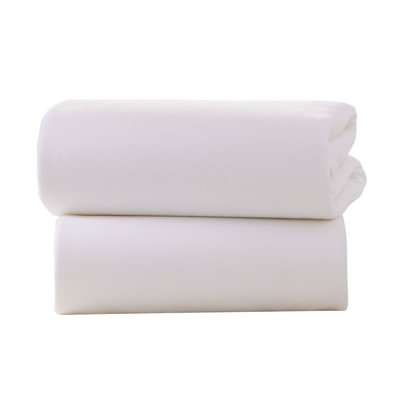 100% Cotton - Piece Standard Cot Fitted Sheet