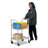 Wire File Cart