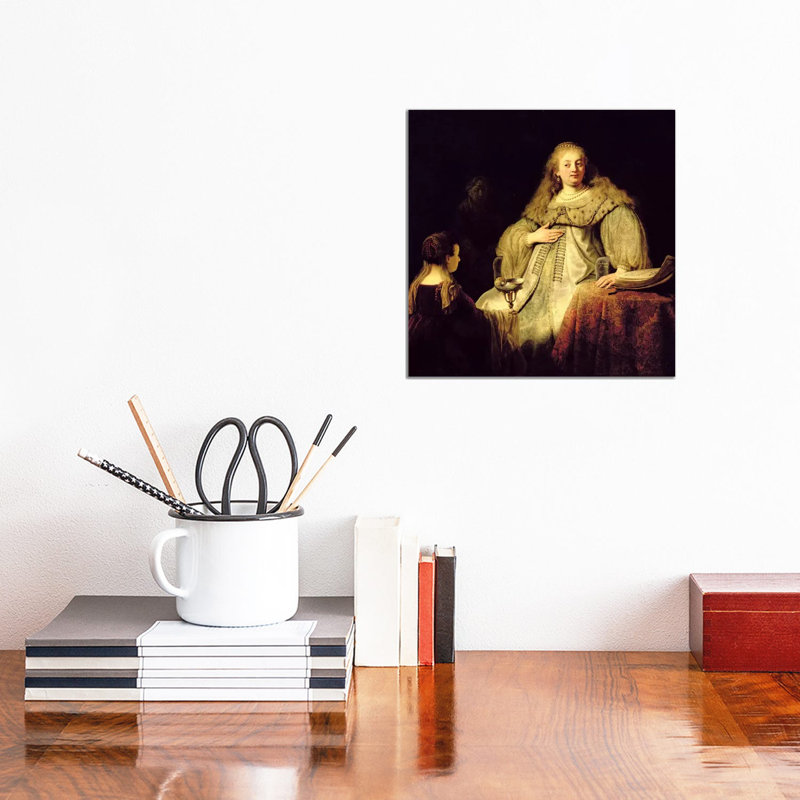 Artemisia, 1634 by Rembrandt Van Rijn - Wrapped Canvas Print, 30.48 cm H x 30.48 cm W