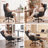 Faux Leather Upholstered High Back Executive Office Chair with Headrest & Lumbar Support-333819465